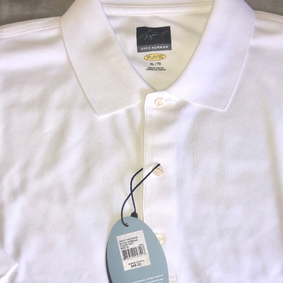 Greg Norman ProTek Micro Pique Golf Polo - Picture 5 of 7